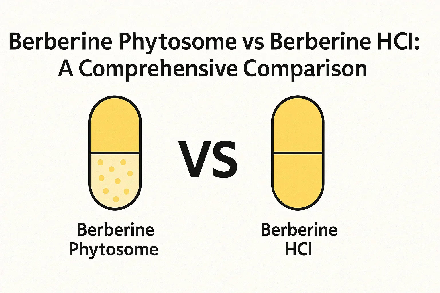 Berberine Phytosome vs Berberine HCl: A Comprehensive Comparison