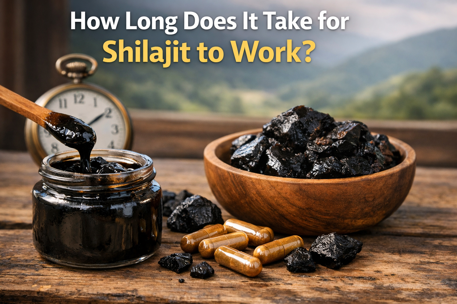 How Long Does It Take for Shilajit to Work?