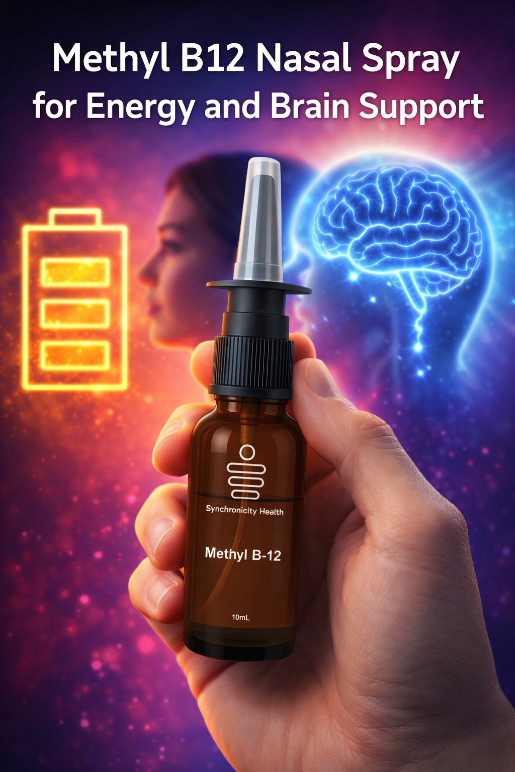 Methyl B12 Nasal Spray for Energy and Brain Support