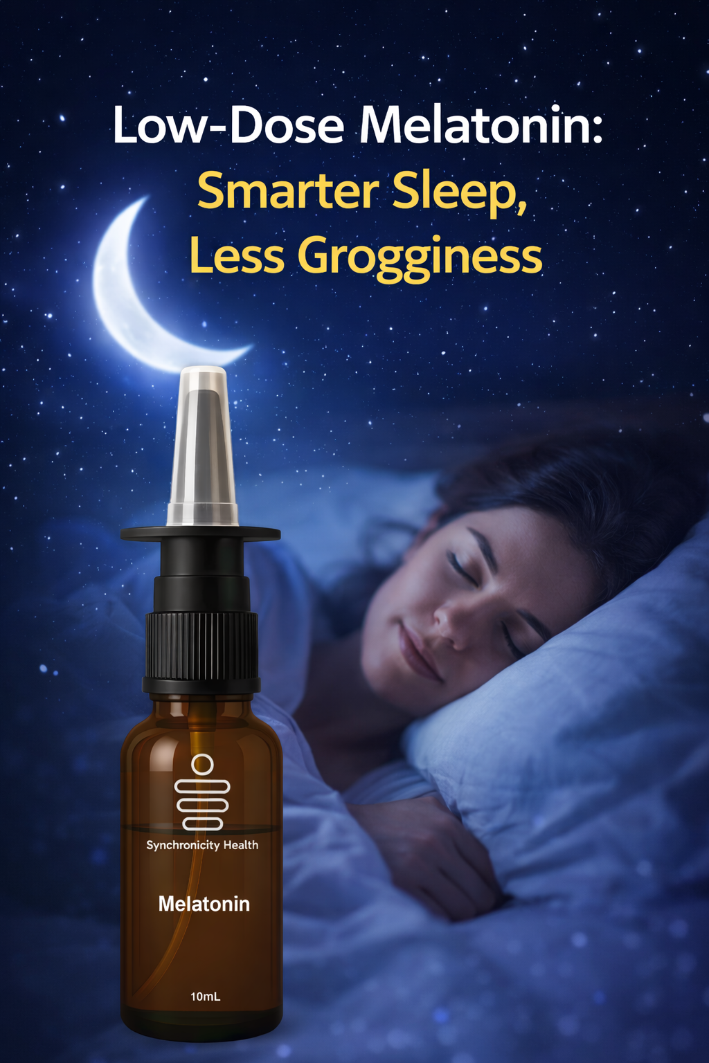 Low-Dose Melatonin: Smarter Sleep, Less Grogginess