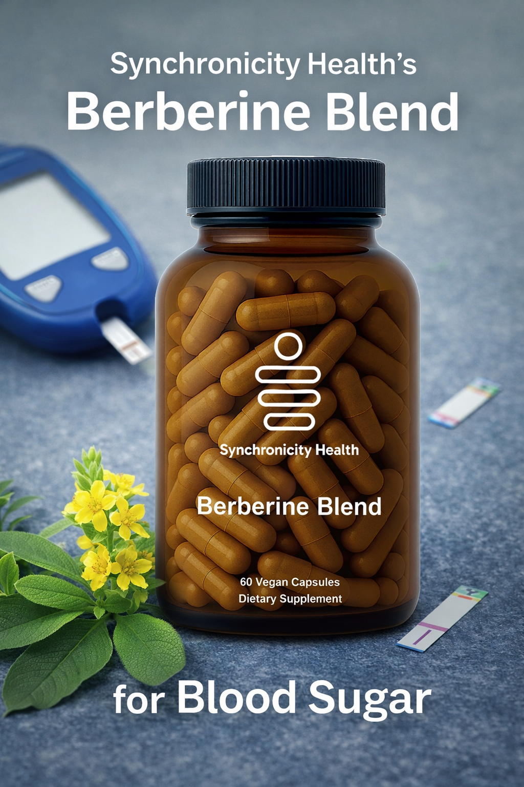 Synchronicity Health's Berberine Blend for Blood Sugar