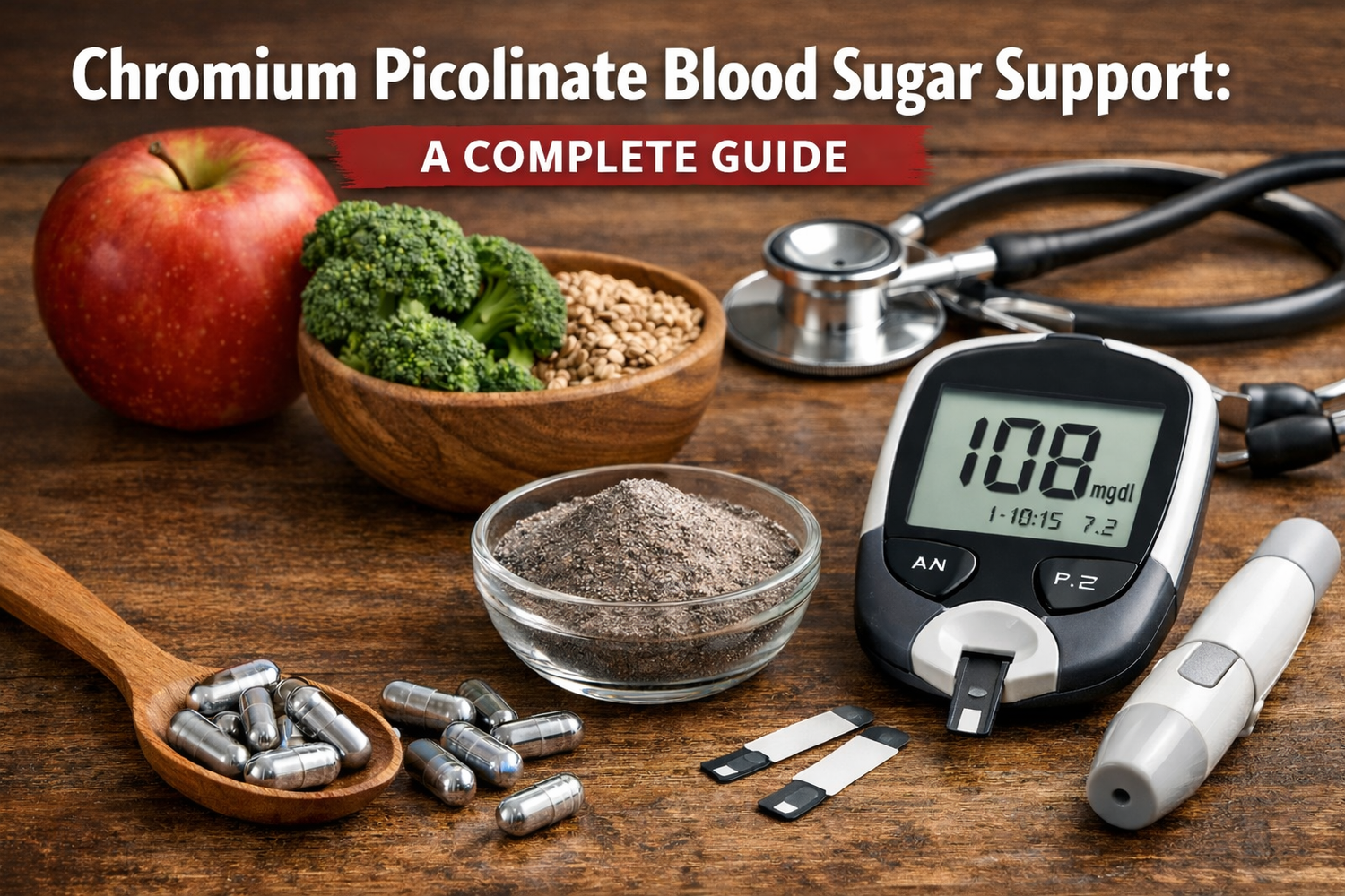 Chromium Picolinate Blood Sugar Support: A Complete Guide