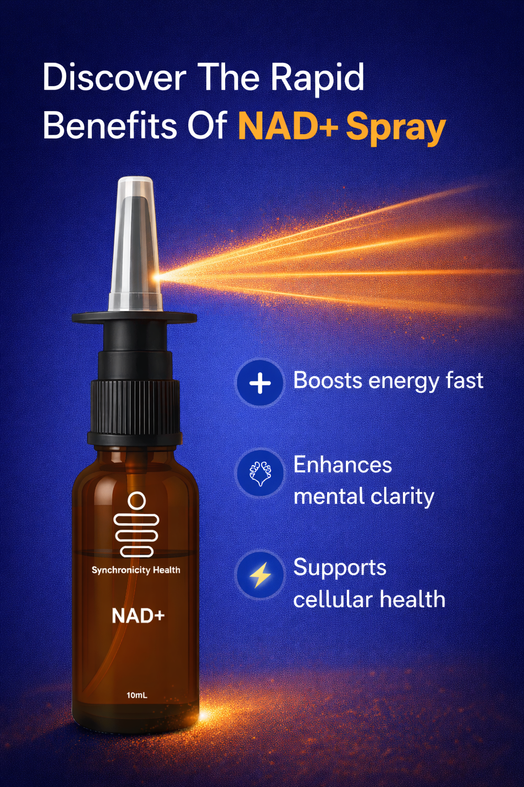 Discover The Rapid Benefits Of NAD+ Spray