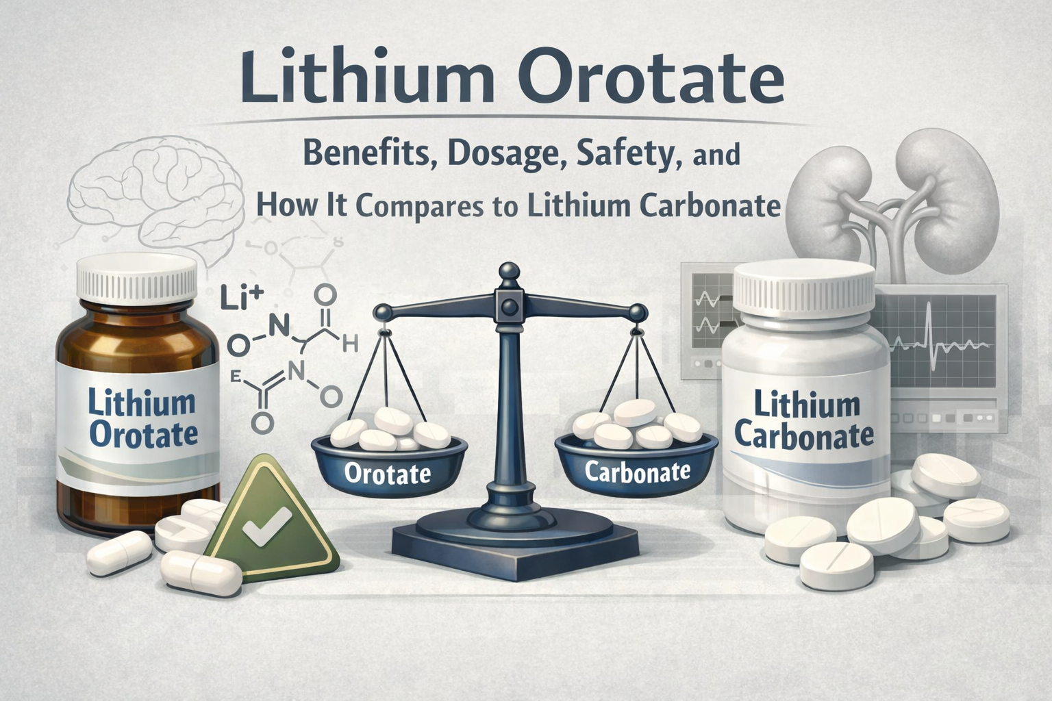 Lithium Orotate Benefits, Dosage, Safety, and How It Compares to Lithium Carbonate