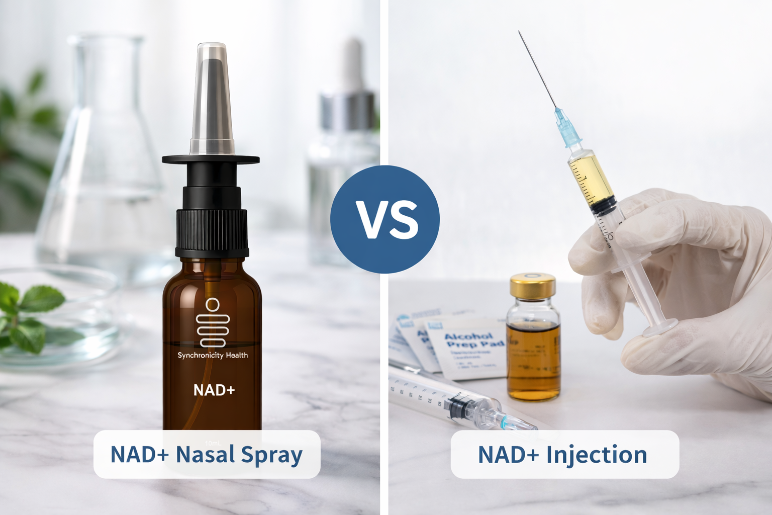 NAD+ Nasal Spray Or Injection? A Quick Guide To Decide