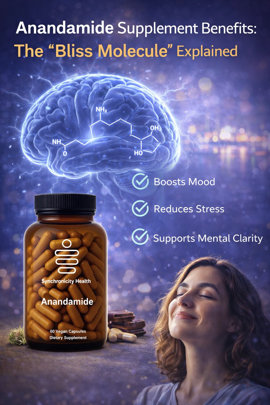 Anandamide Supplement Benefits: The “Bliss Molecule” Explained