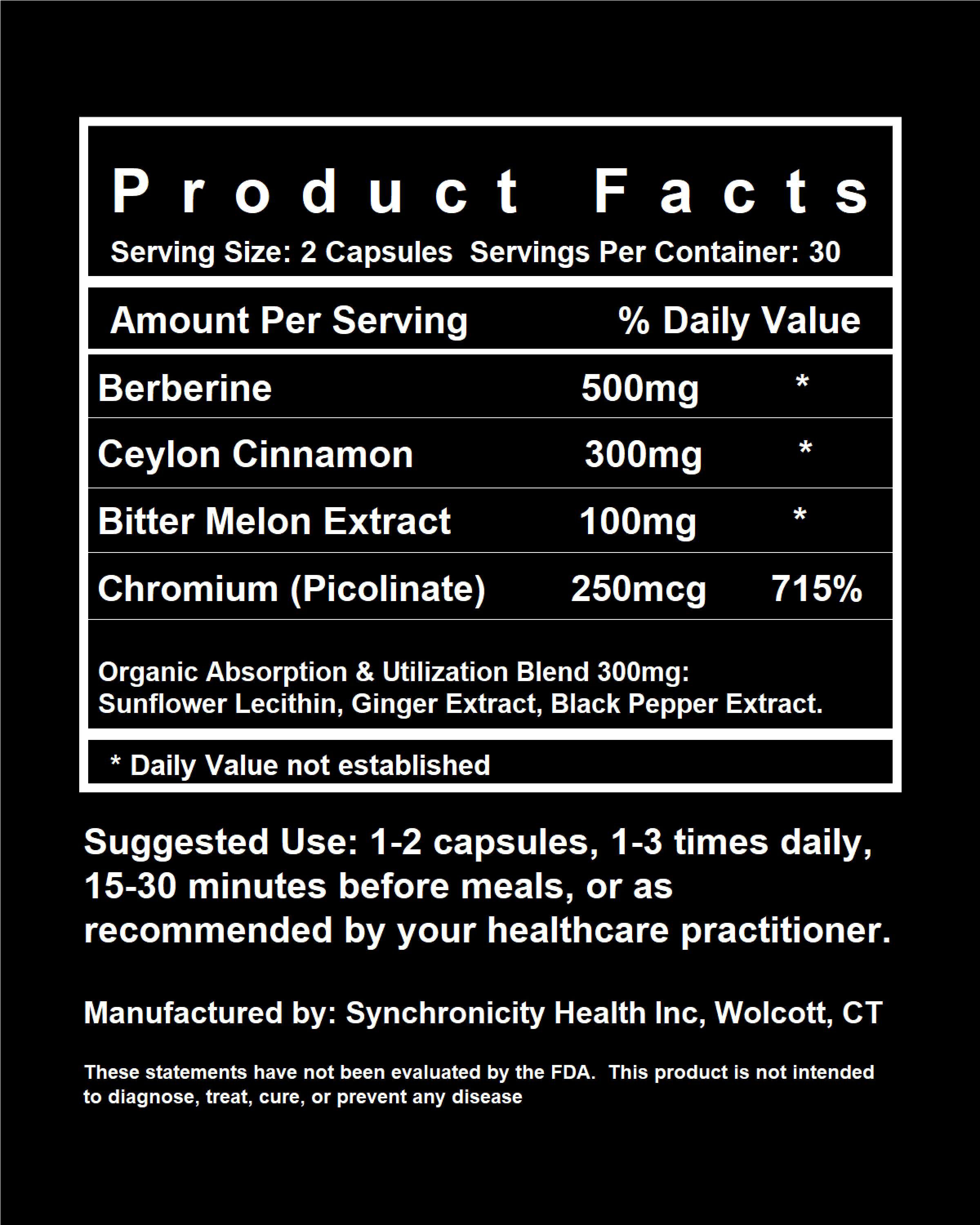 Berberine Blend - Synchronicity Health