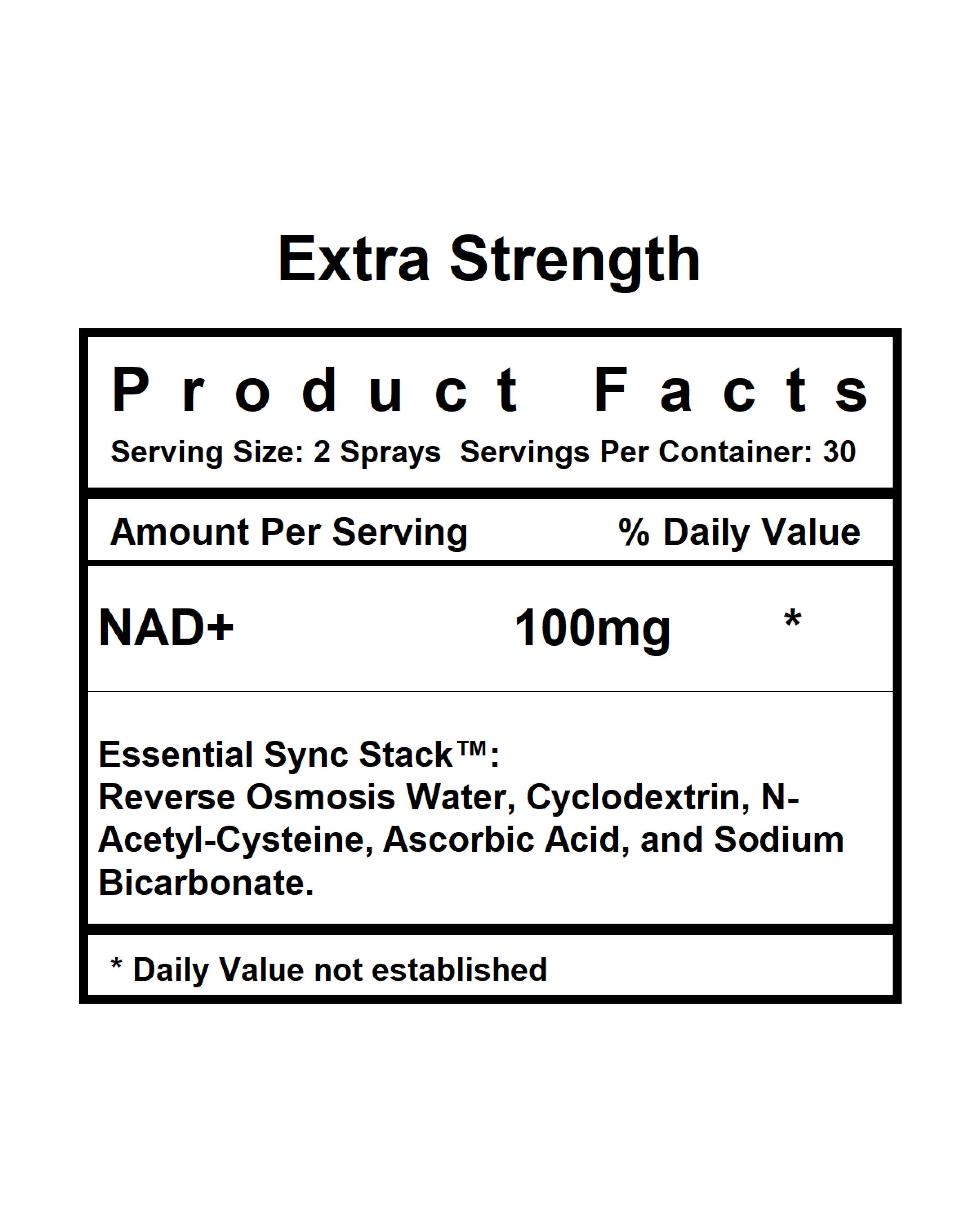 NAD+ Nasal Spray