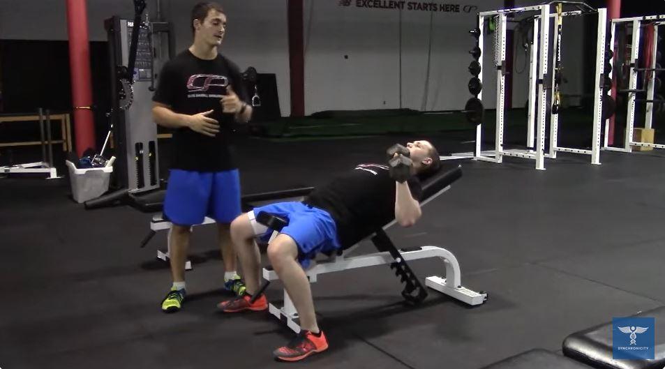 30-Degree Incline Dumbbell Bench Press