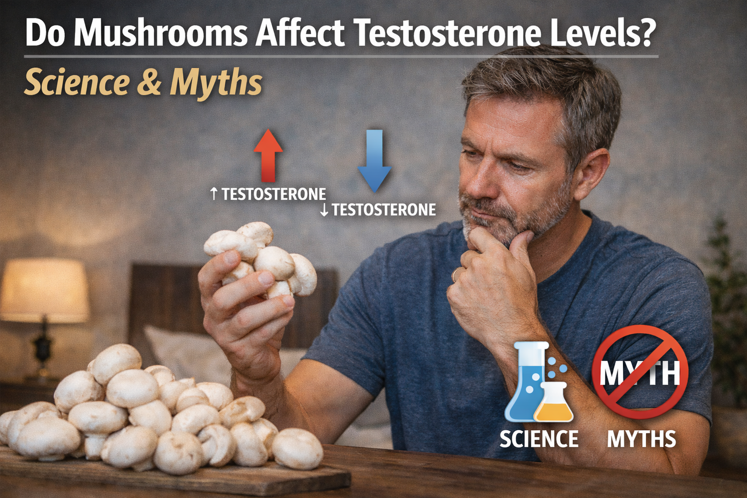 Do Mushrooms Affect Testosterone Levels? Science & Myths