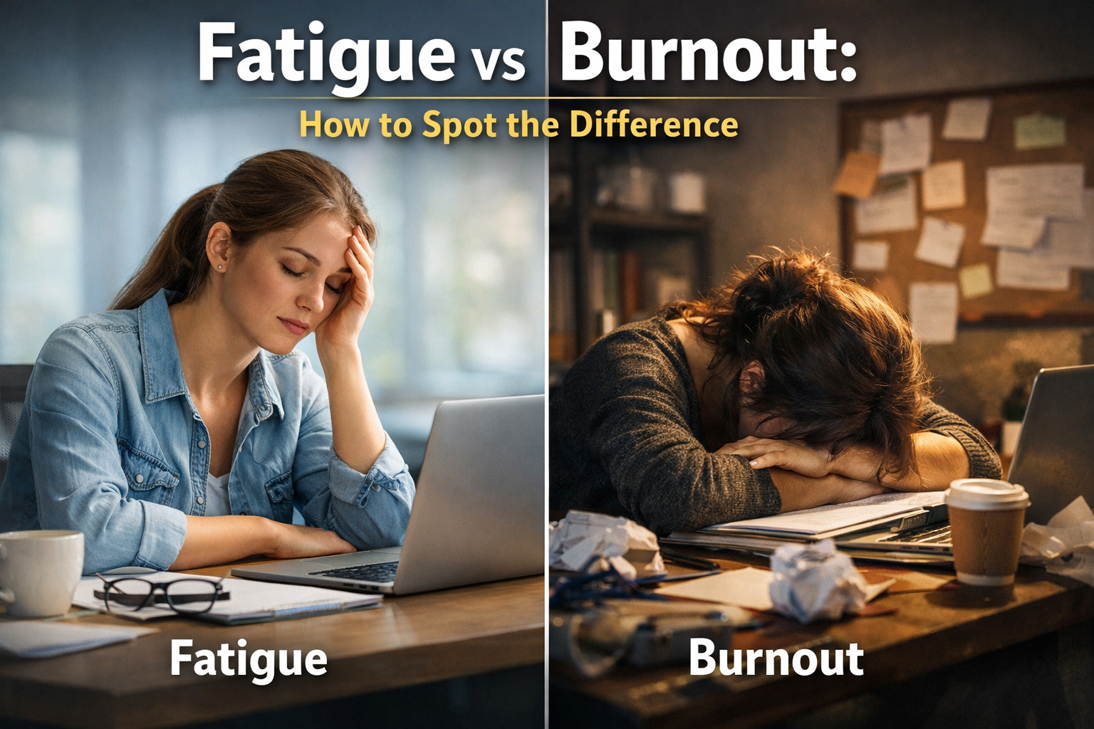 Fatigue vs Burnout: How to Spot the Difference