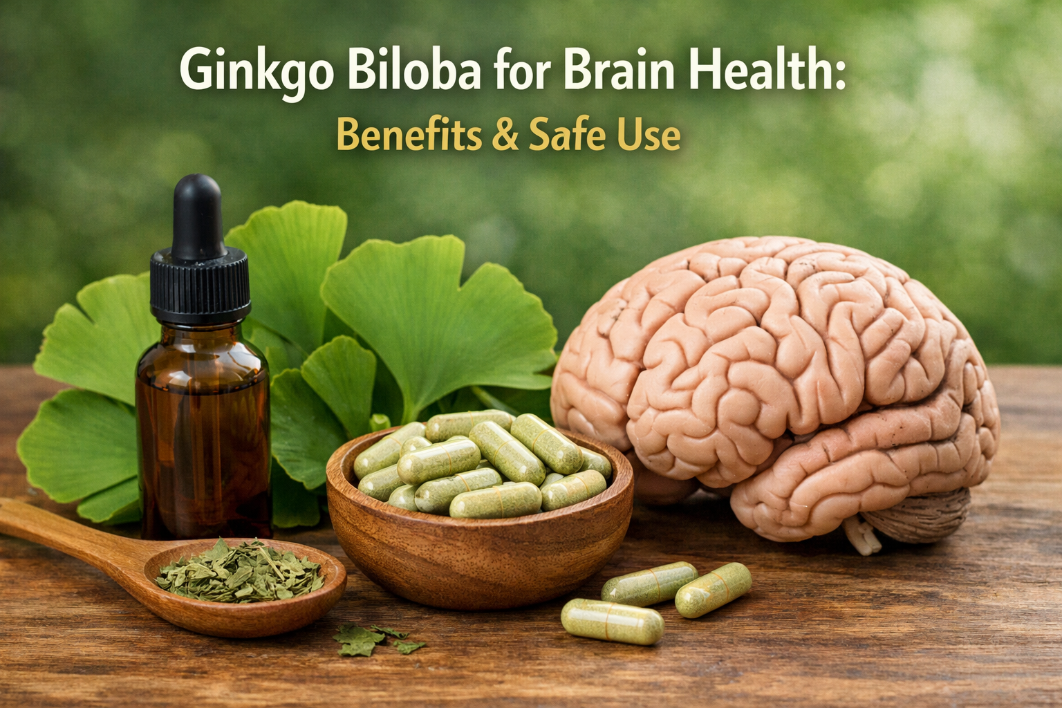 Ginkgo Biloba for Brain Health: Benefits & Safe Use