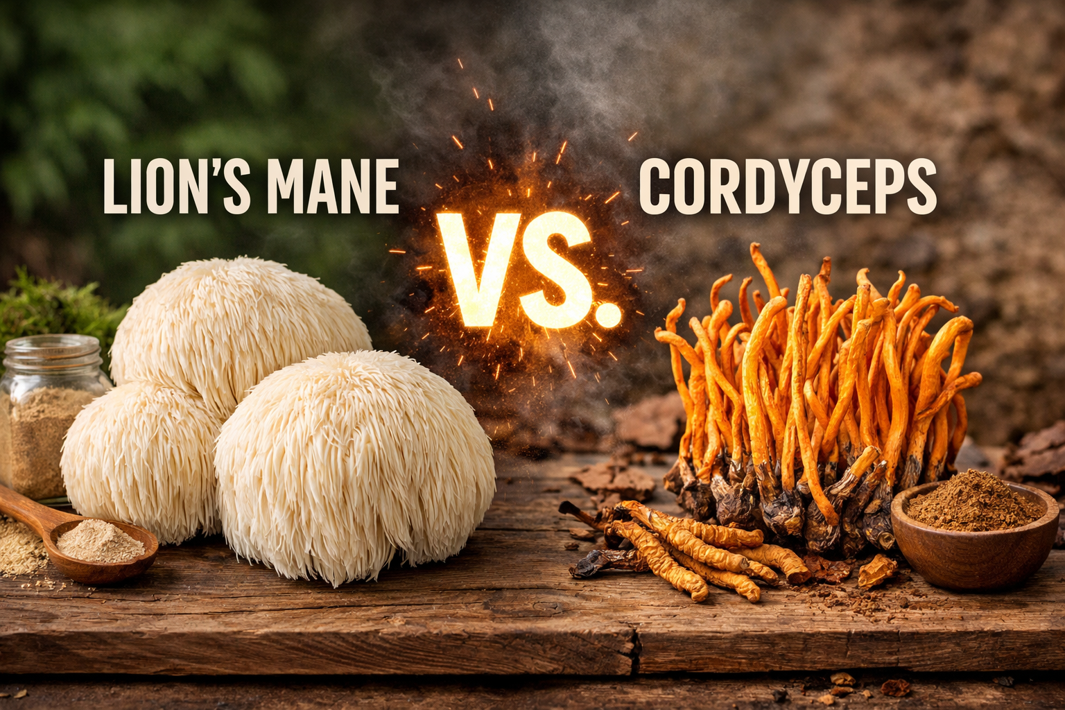 Lion's Mane vs. Cordyceps: Which Mushroom Wins?