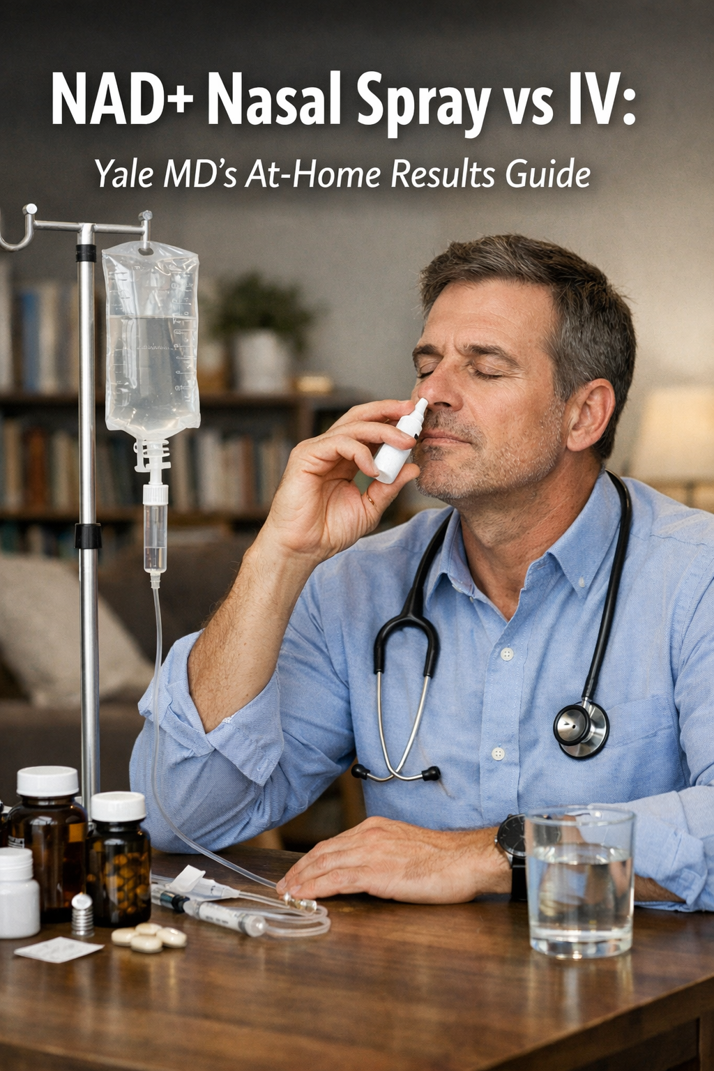 NAD+ Nasal Spray vs IV: Yale MD’s At-Home Results Guide