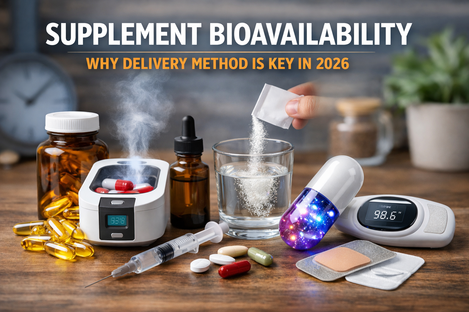 Supplement Bioavailability – Why Delivery Method Is Key In 2026