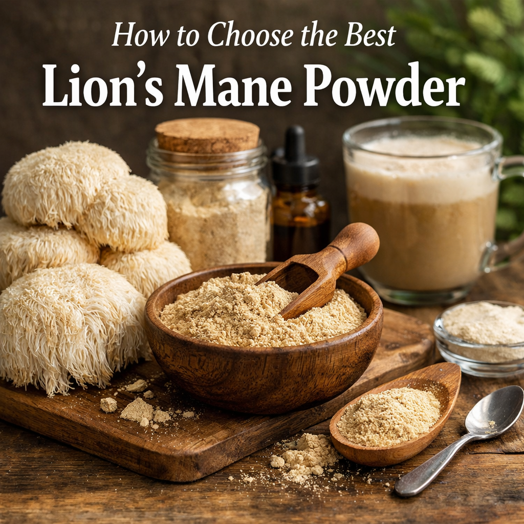 How to Choose the Best Lion’s Mane Powder