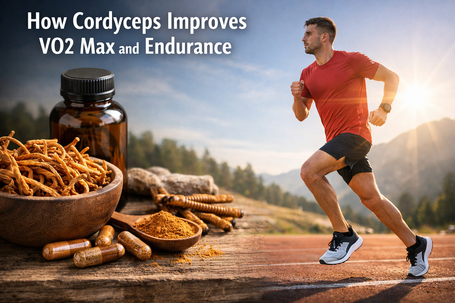 How Cordyceps Improves VO2 Max and Endurance