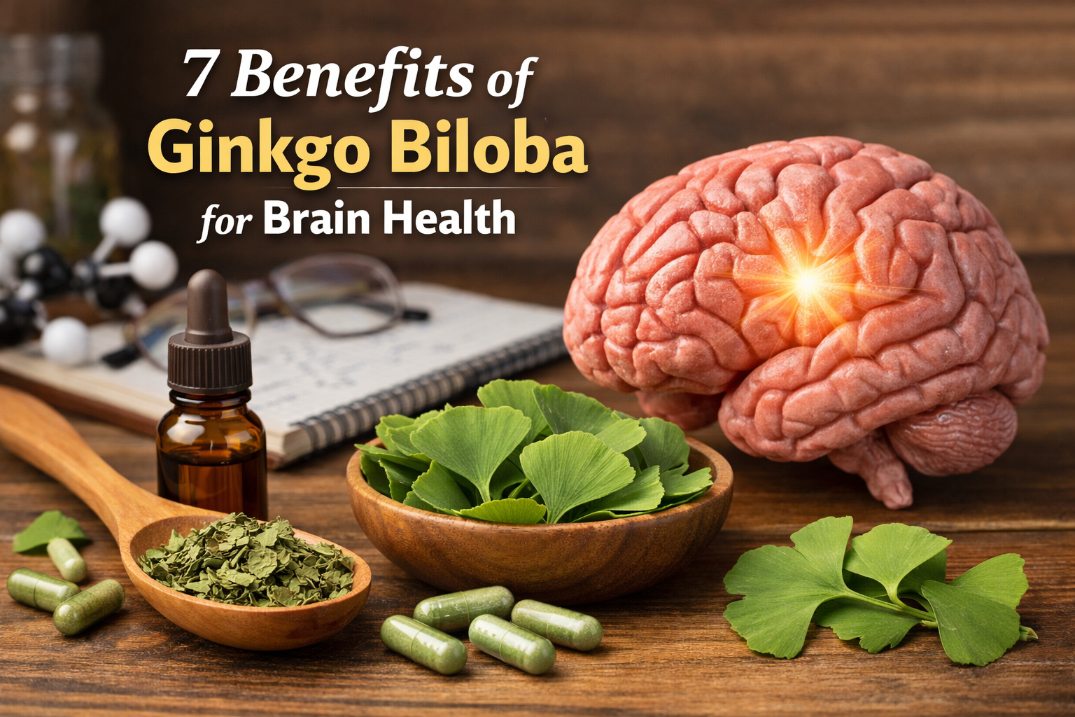 7 Benefits of Ginkgo Biloba for Brain Health