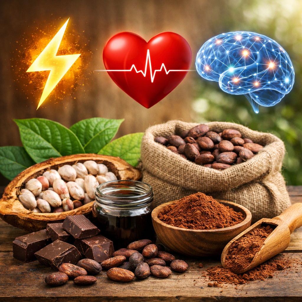 Cocoa Extract Benefits for Energy, Heart, and Brain