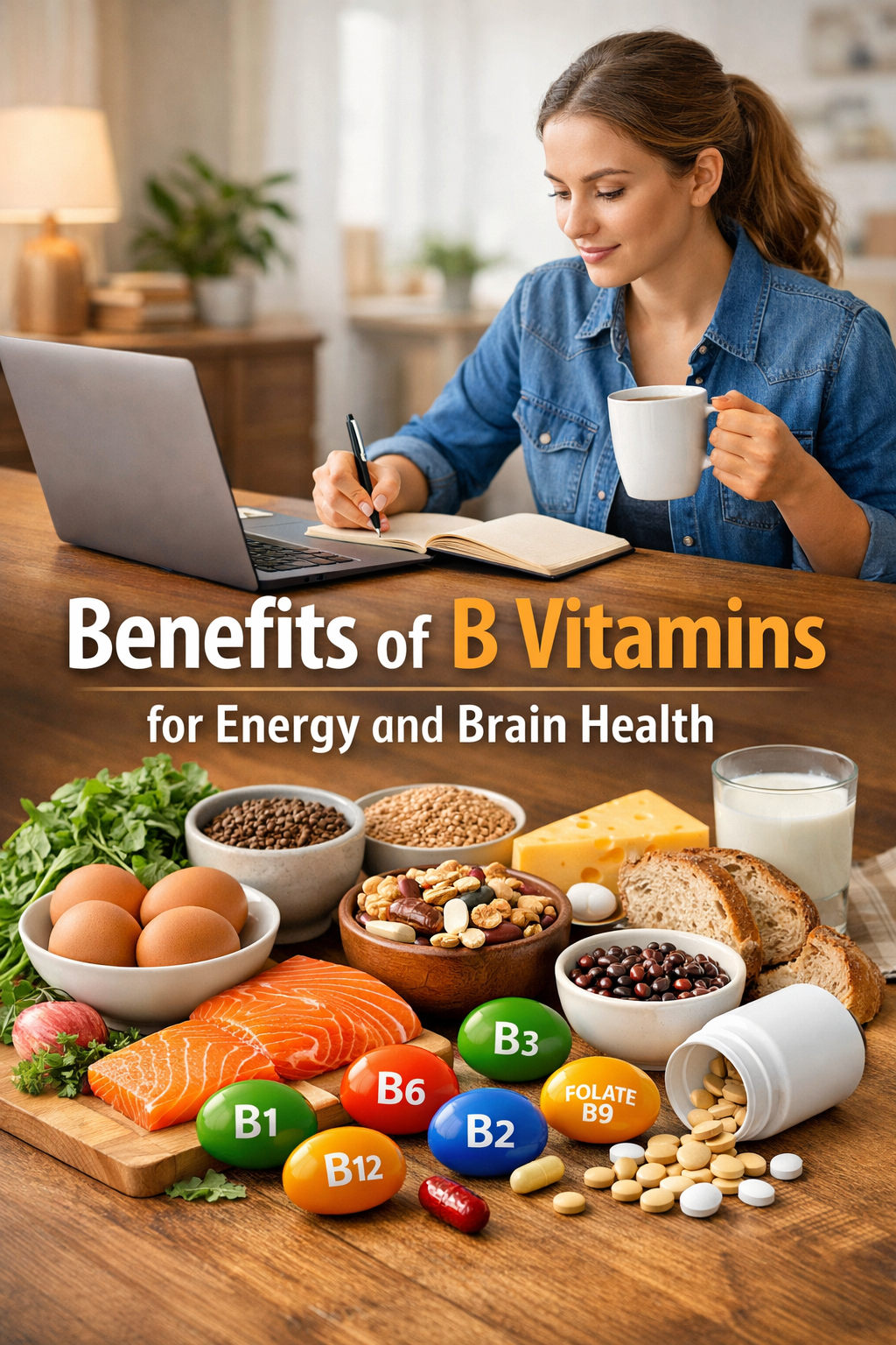 Benefits of B Vitamins for Energy and Brain Health