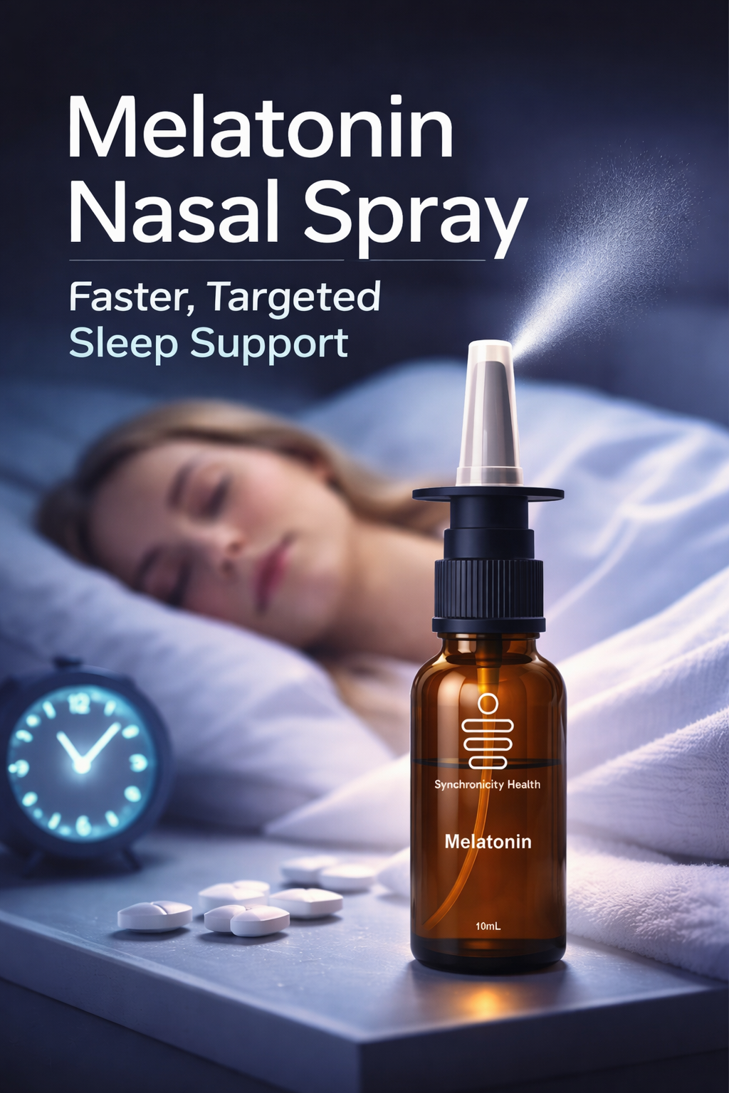 Melatonin Nasal Spray: Faster, Targeted Sleep Support