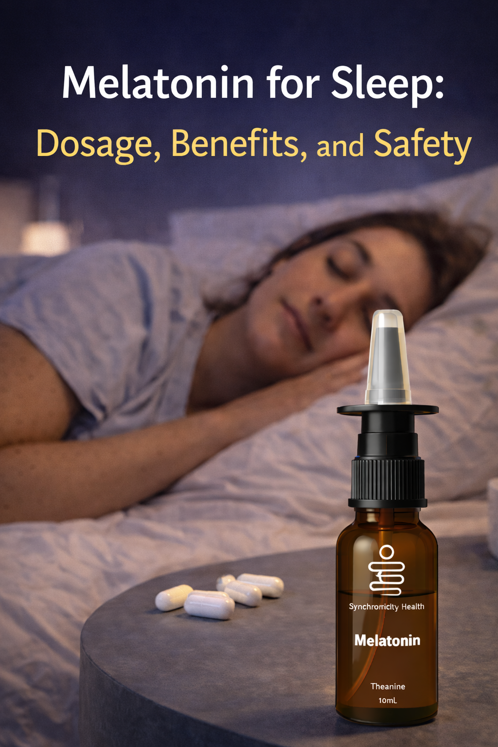 Melatonin for Sleep: Dosage, Benefits, and Safety