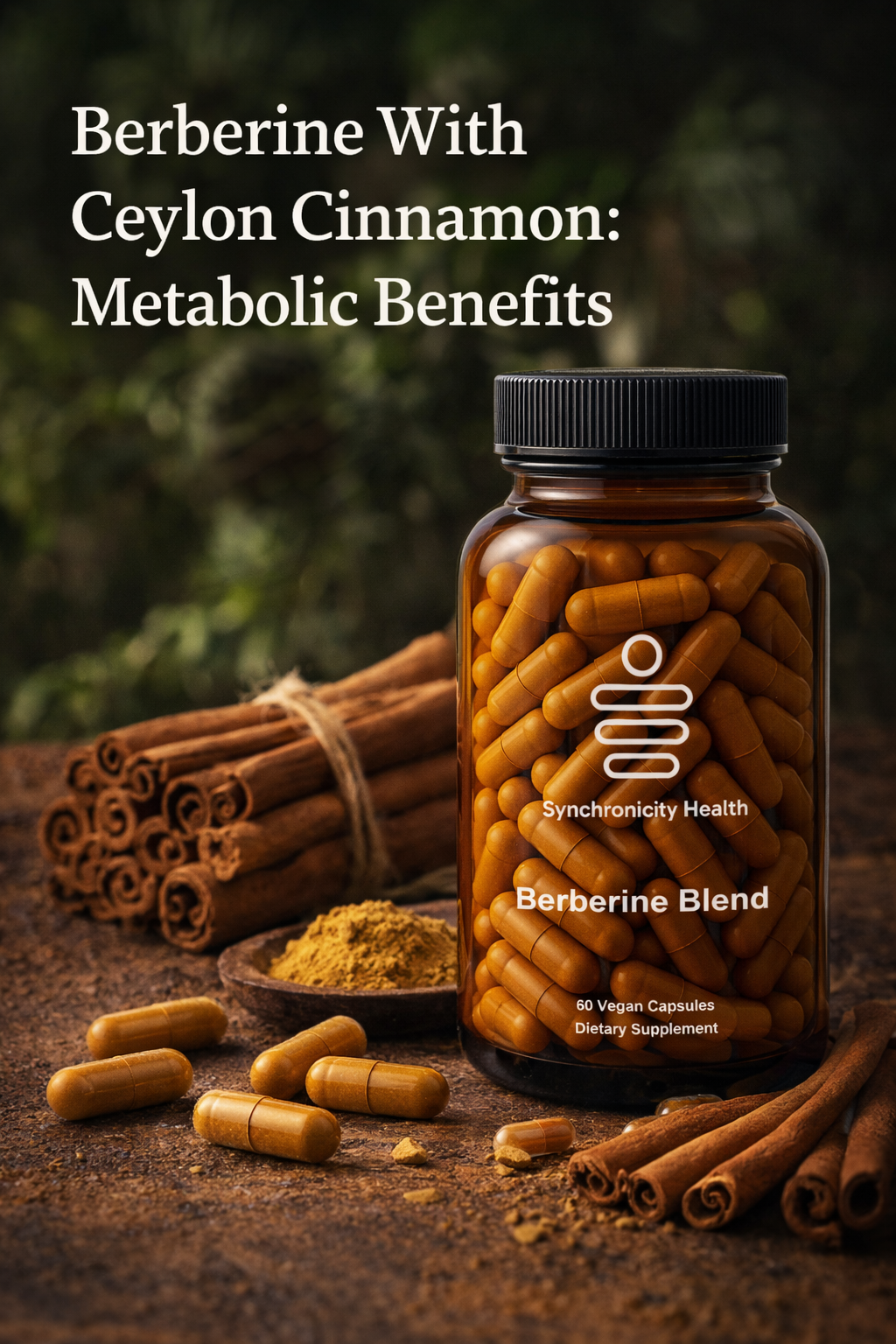 Berberine With Ceylon Cinnamon: Metabolic Benefits