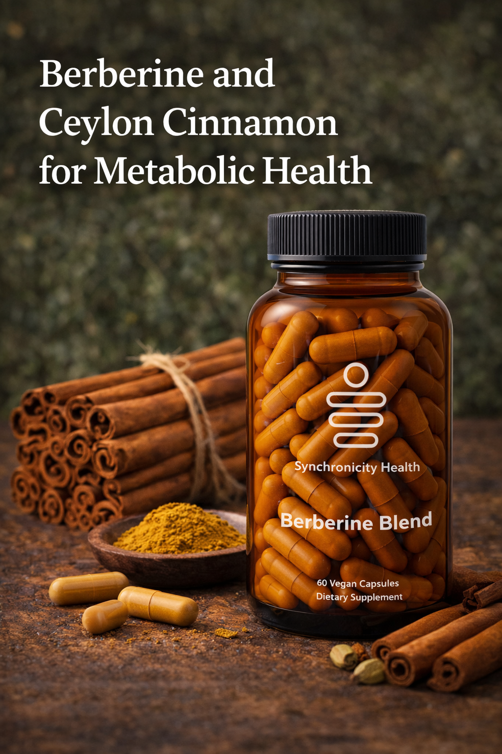 Berberine and Ceylon Cinnamon for Metabolic Health