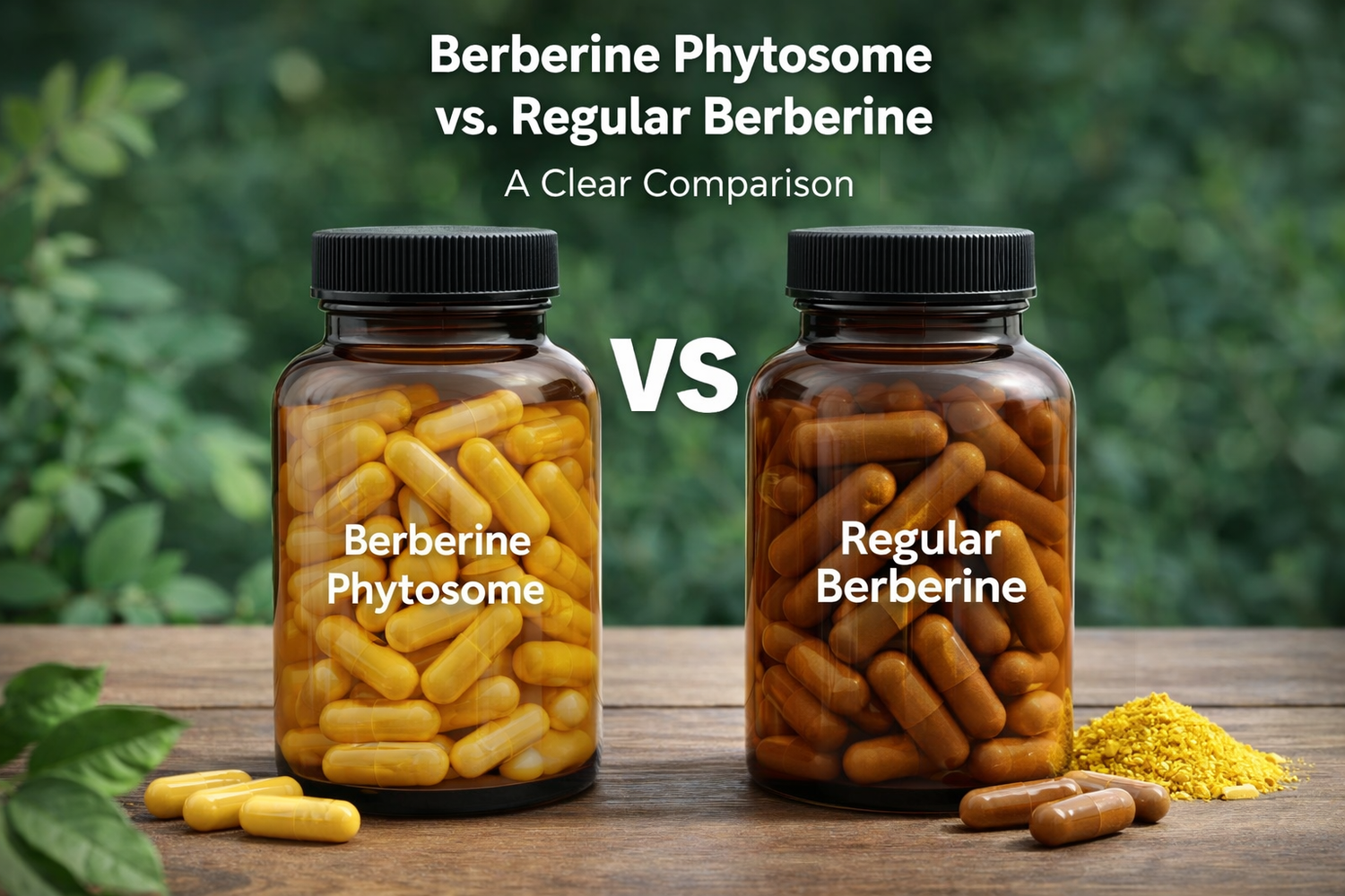 Berberine Phytosome vs. Regular Berberine: A Clear Comparison