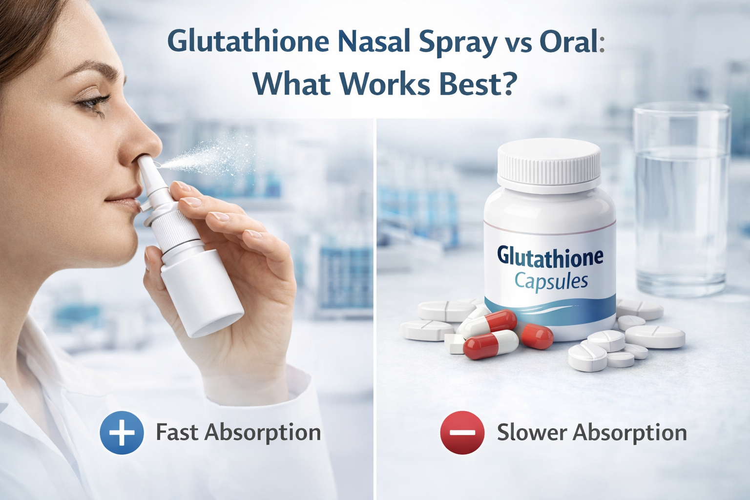 Glutathione Nasal Spray vs Oral: What Works Best?