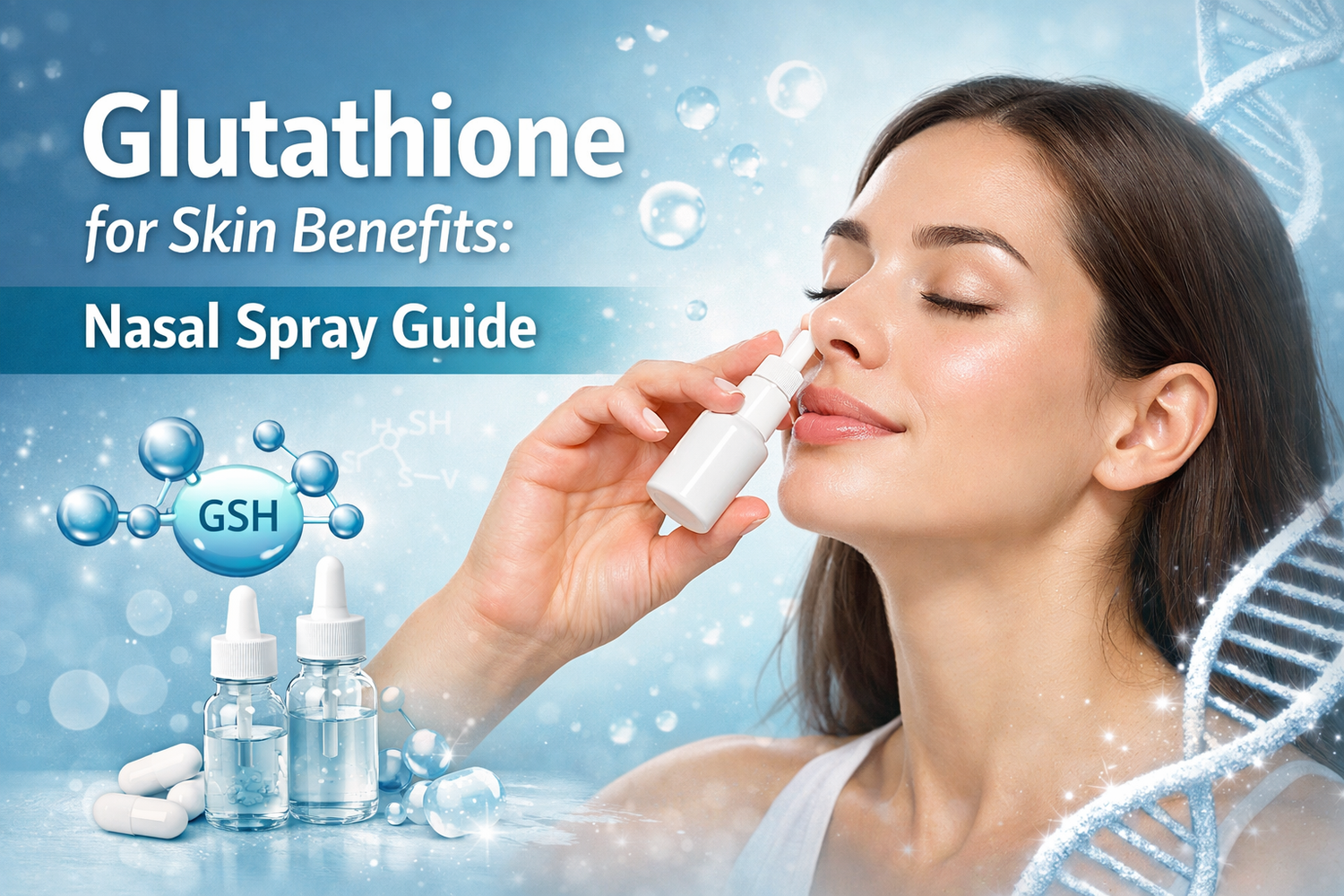 Glutathione for Skin Benefits: Nasal Spray Guide