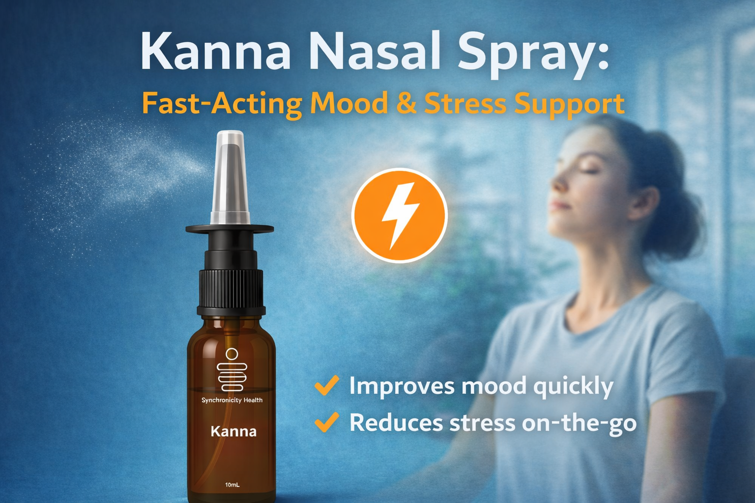 Kanna Nasal Spray: Fast-Acting Mood & Stress Support