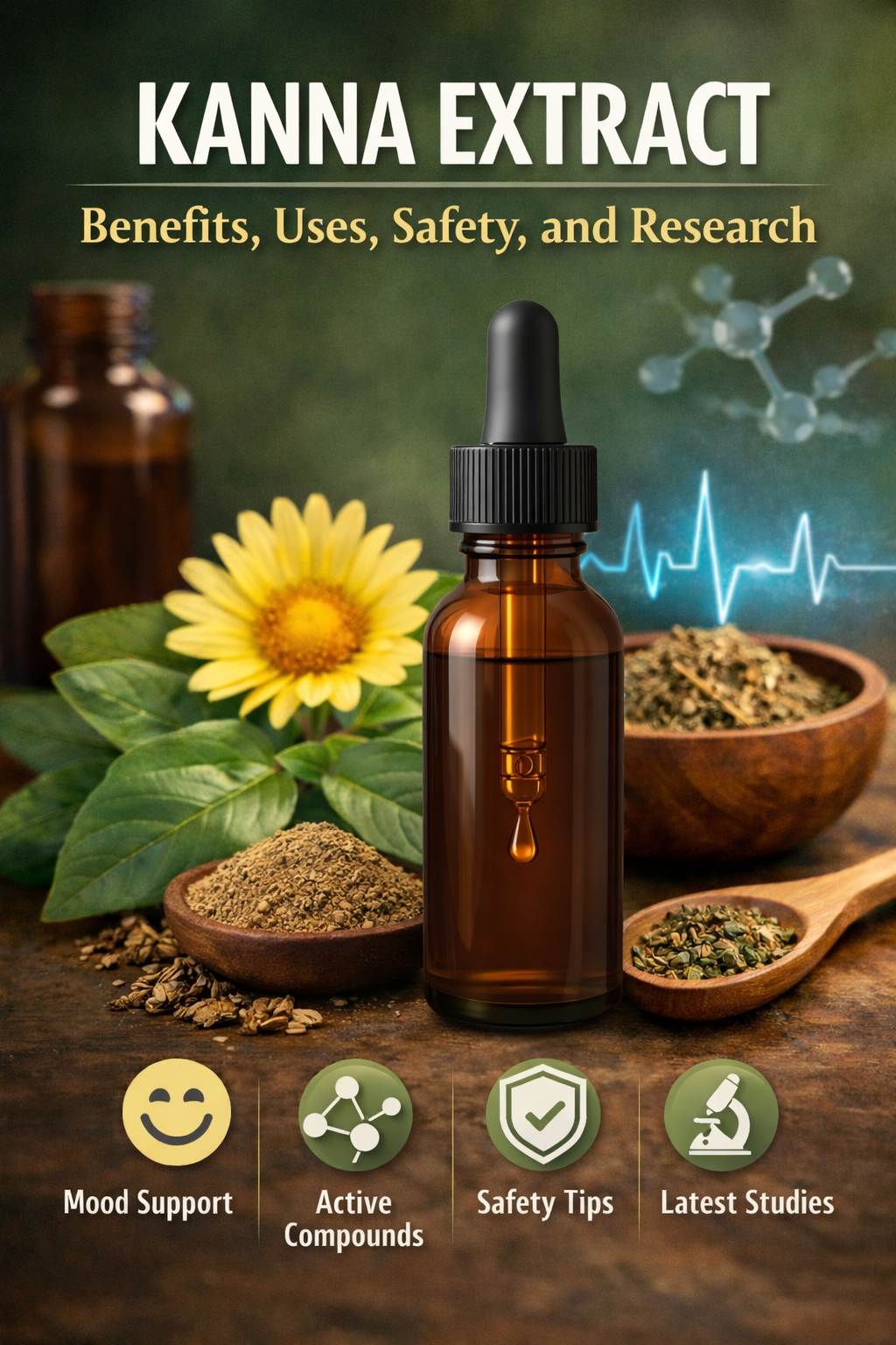 Kanna Extract: Benefits, Uses, Safety, and Research