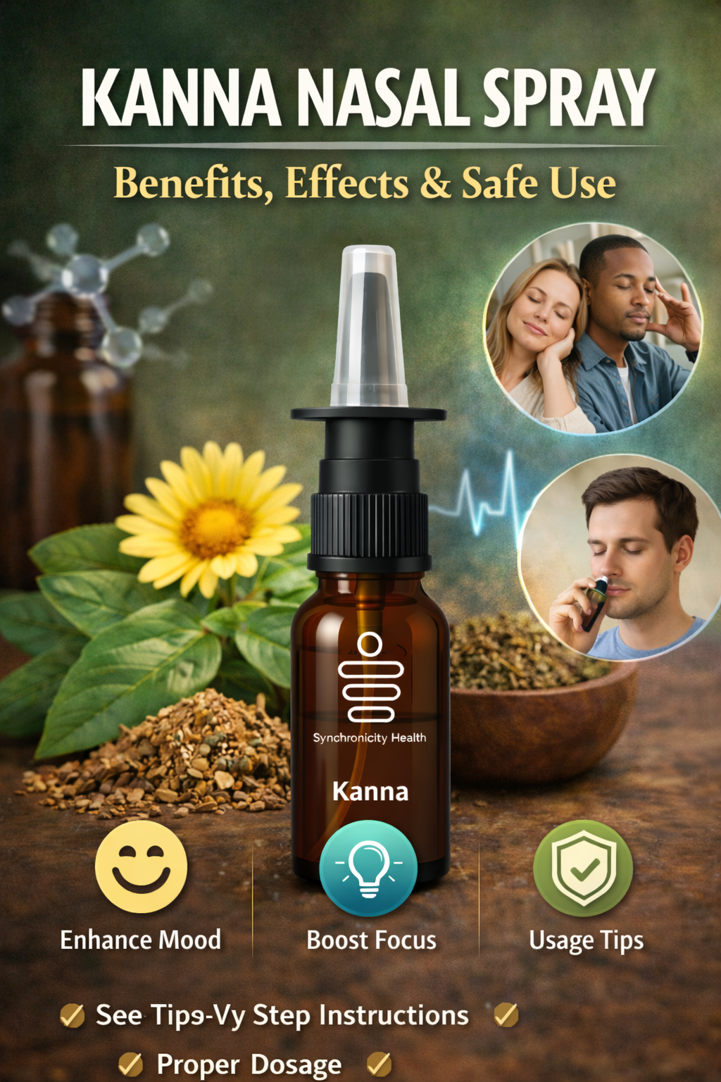 Kanna Nasal Spray: Benefits, Effects & Safe Use