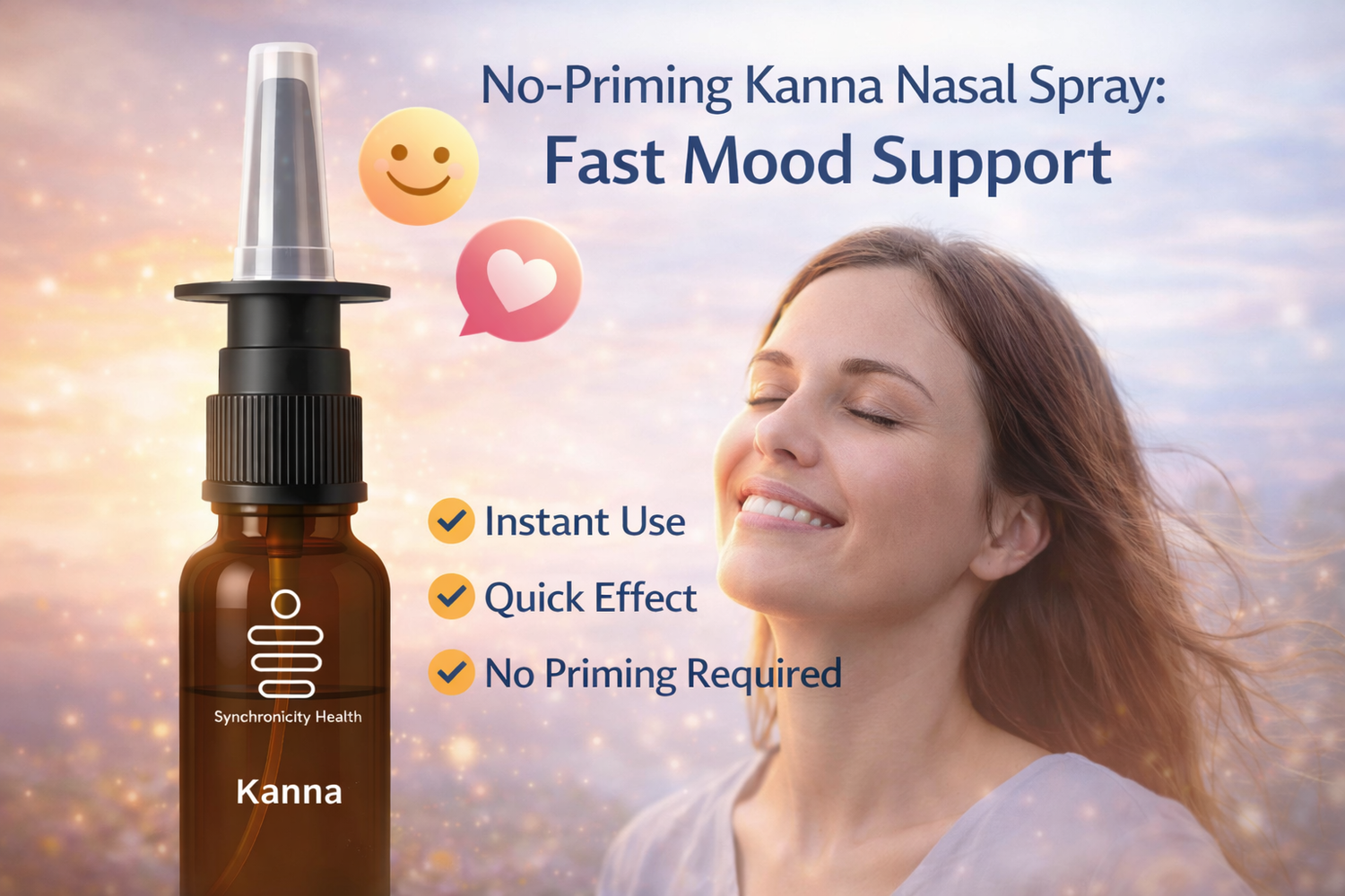 No-Priming Kanna Nasal Spray: Fast Mood Support