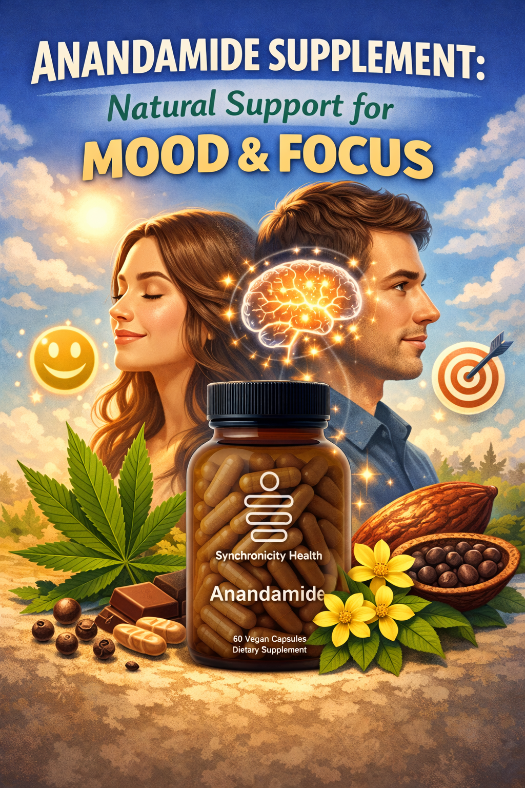 Anandamide Supplement: Natural Support for Mood & Focus