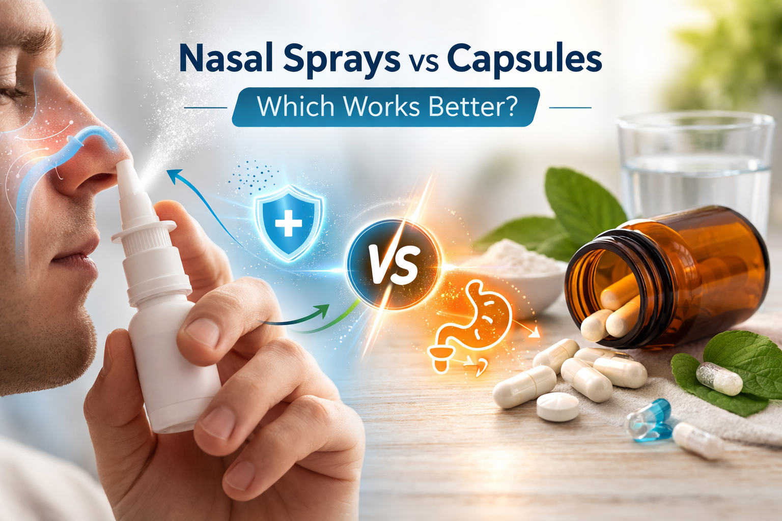 Nasal Sprays vs Capsules: Which Works Better?