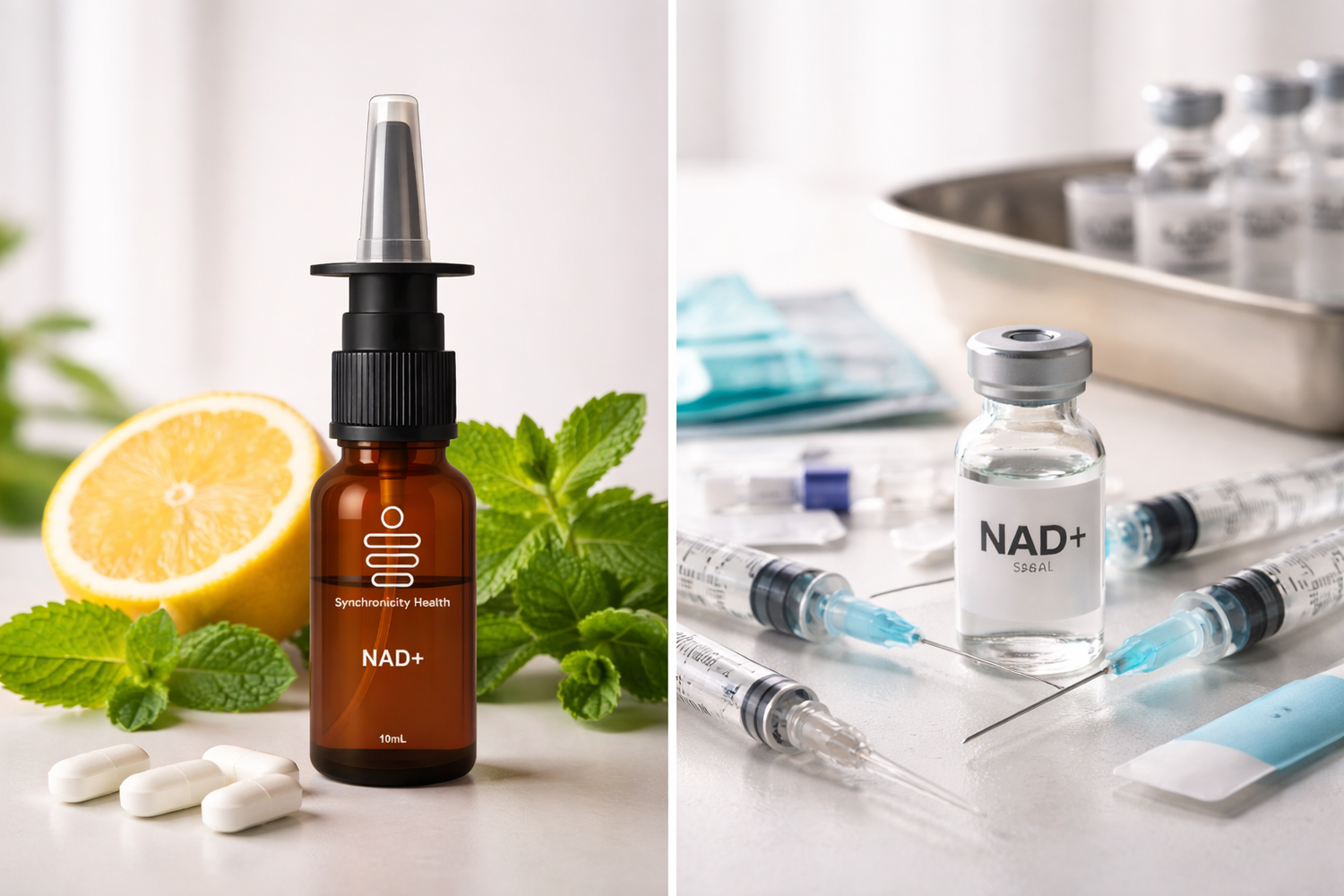 Introduction: NAD+ Nasal Spray Vs Injection At A Glance