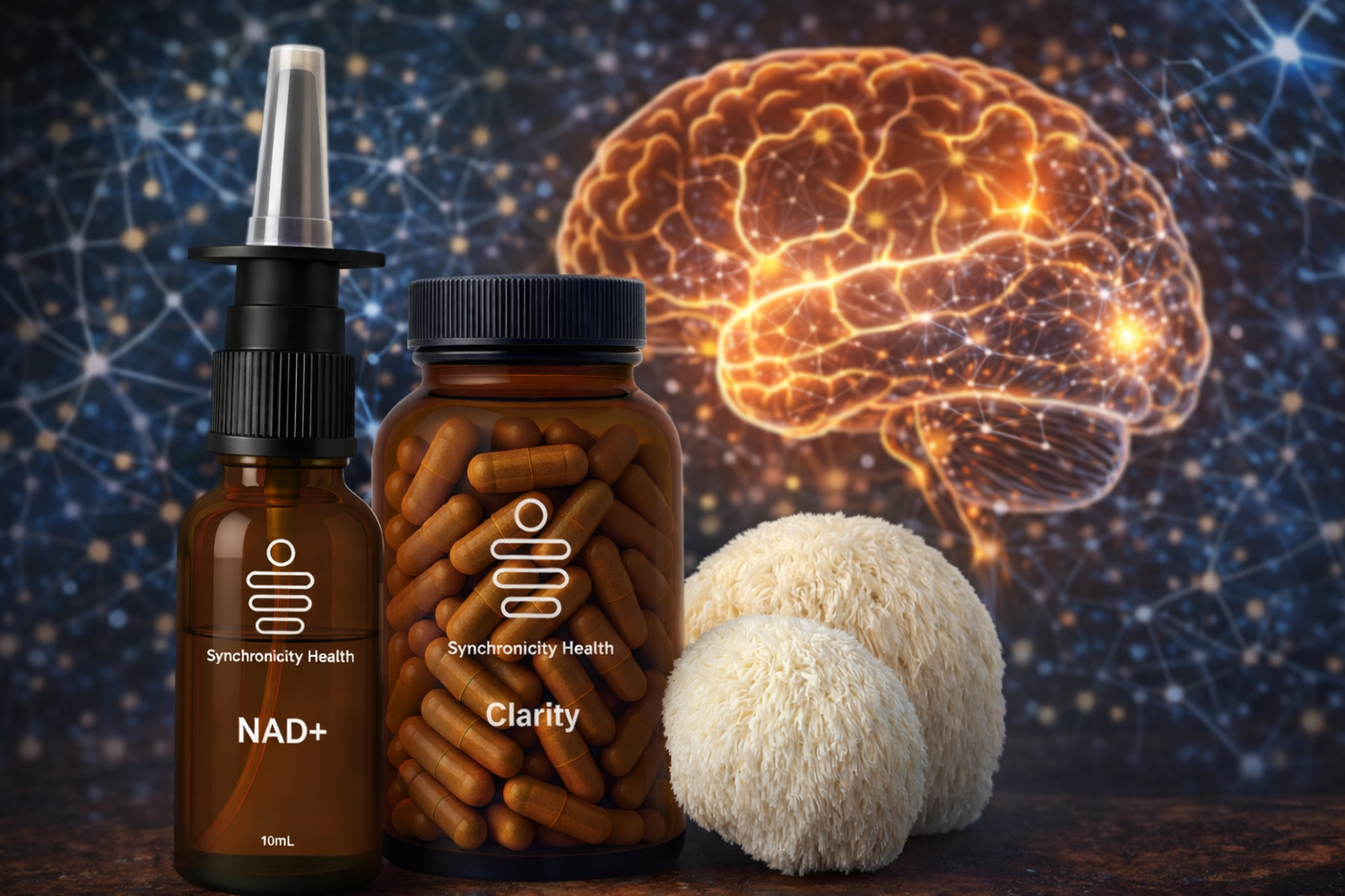 Introduction: Why Pair NAD Nasal Spray And Lion’s Mane For Better Brain Performance?