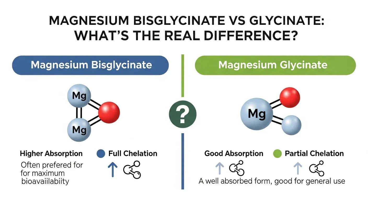 Magnesium Bisglycinate vs Glycinate