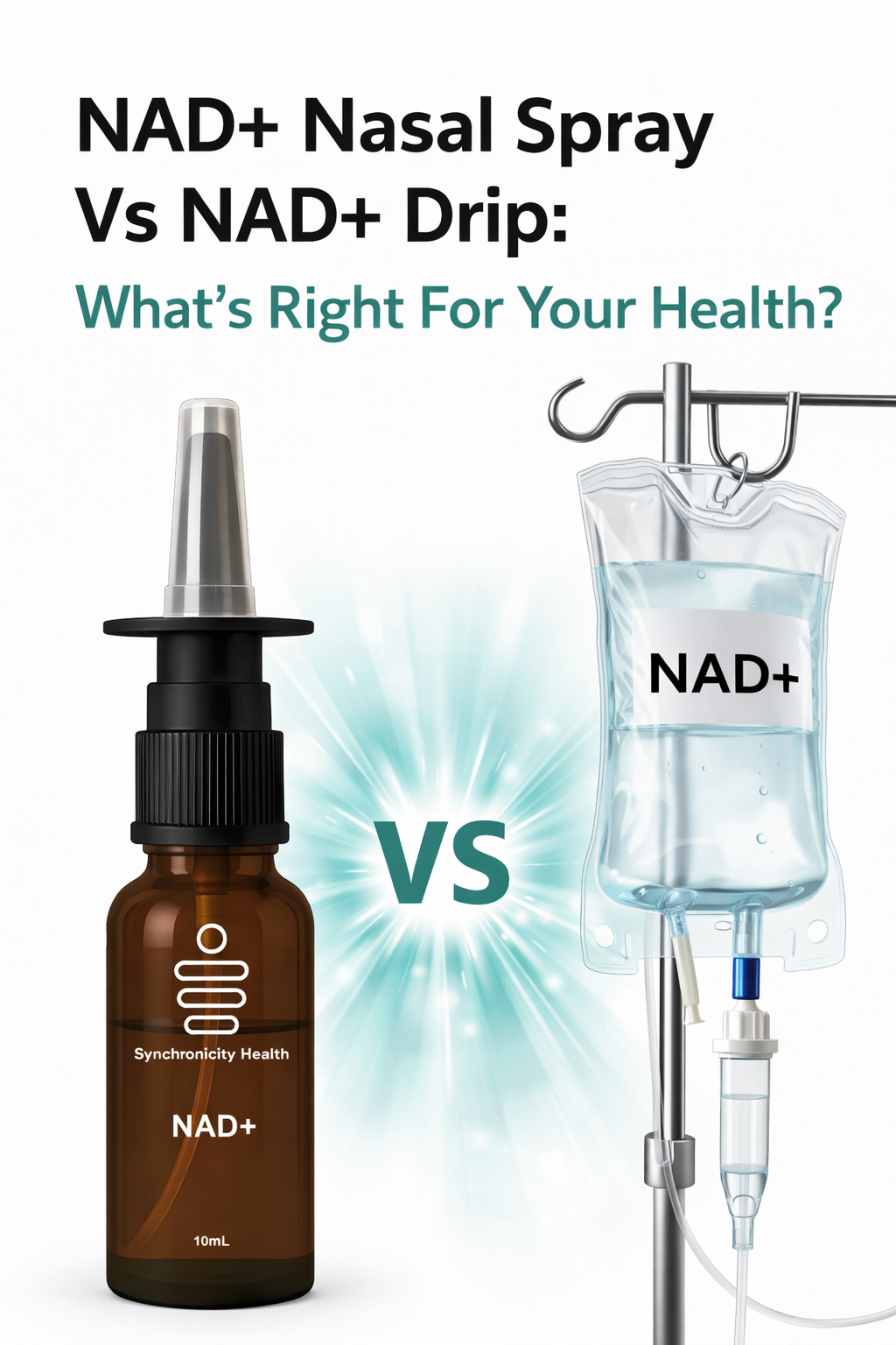 NAD+ Nasal Spray Vs NAD+ Drip: What’s Right For Your Health?