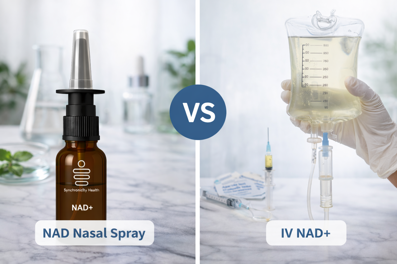 NAD Nasal Spray vs IV NAD+: A Complete Comparison Guide