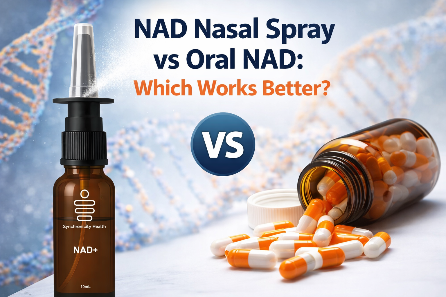 NAD Nasal Spray vs Oral NAD: Which Works Better?