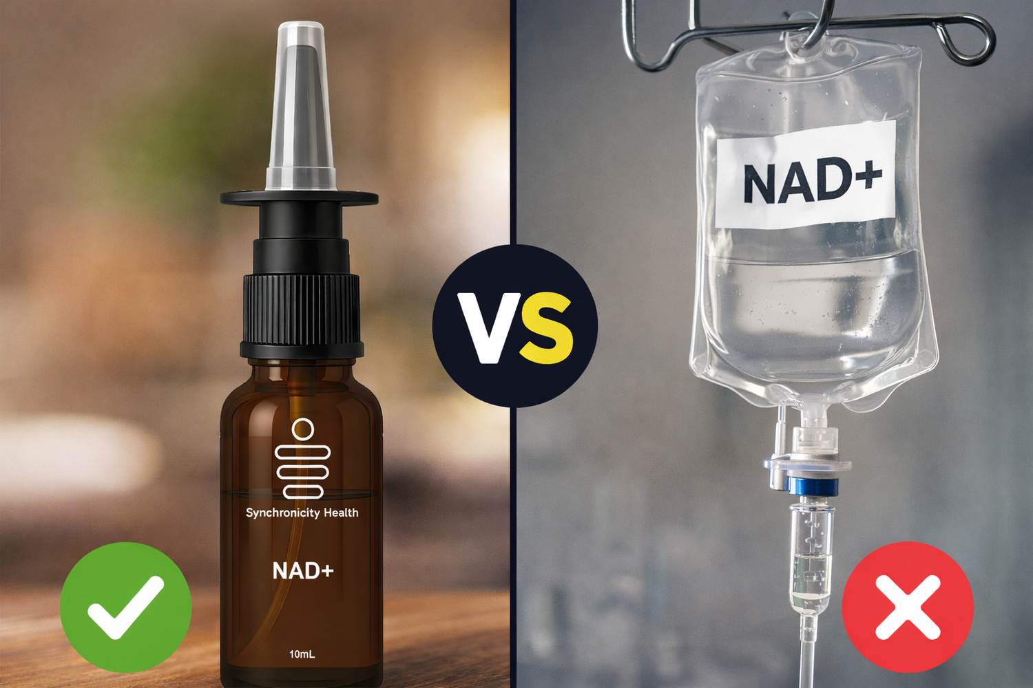 Why Choose NAD+ Nasal Spray Over NAD+ Drip? Pros & Cons