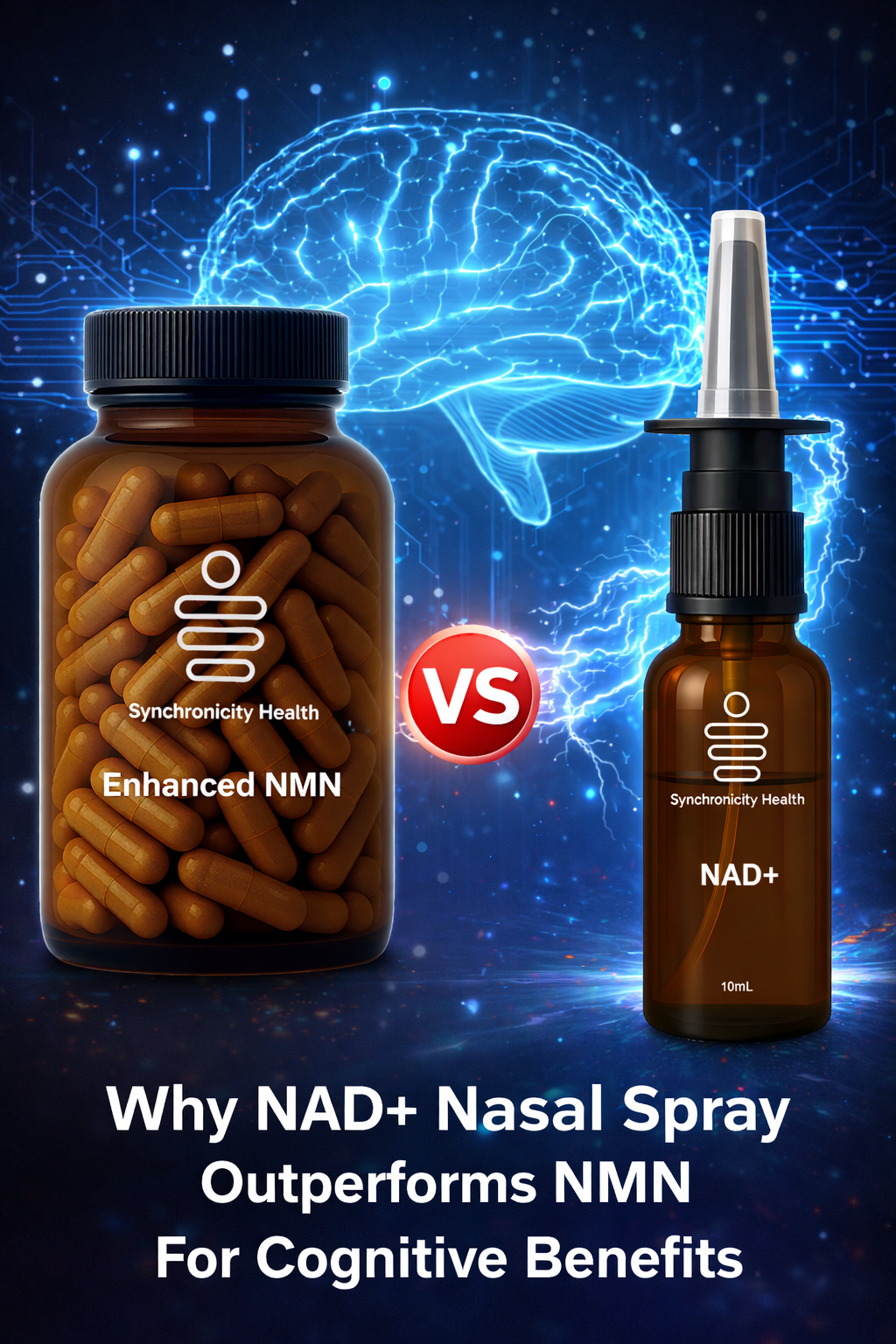 Why NAD+ Nasal Spray Outperforms NMN For Cognitive Benefits