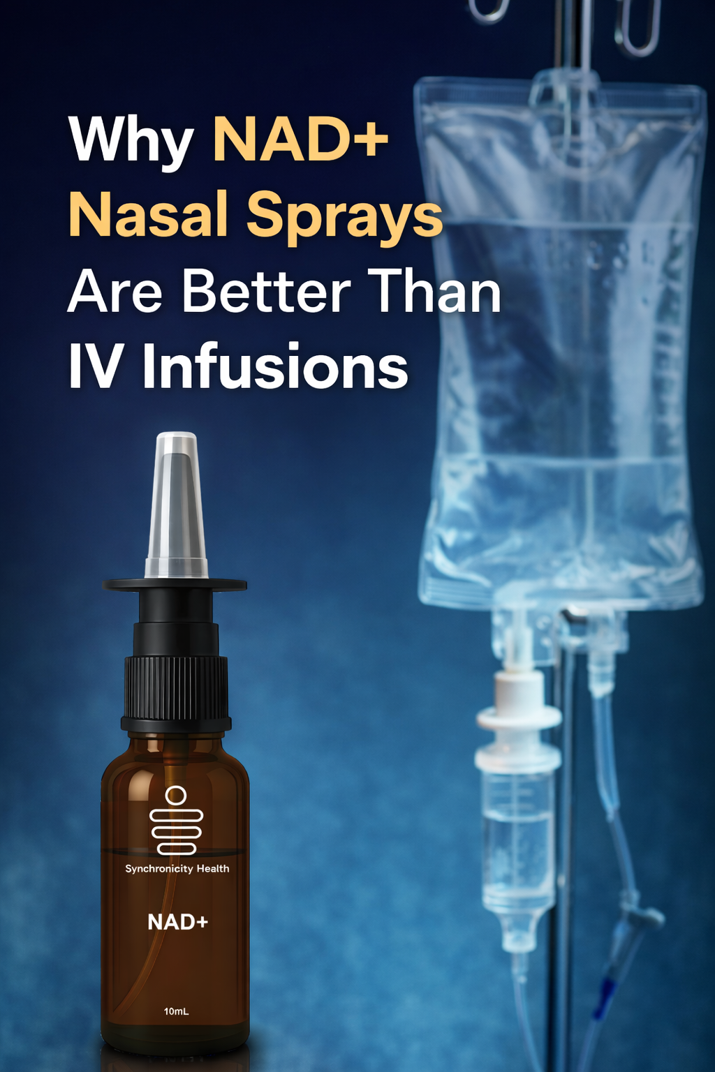 Why NAD+ Nasal Sprays Are Better Than IV Infusions