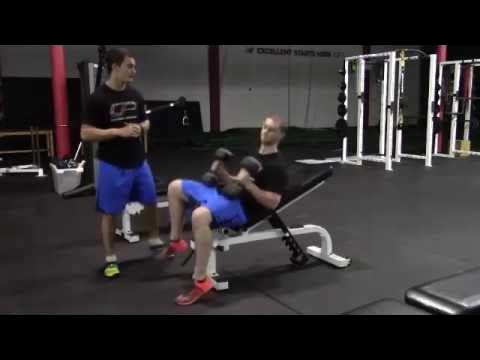 30-Degree Incline Dumbbell Bench Press