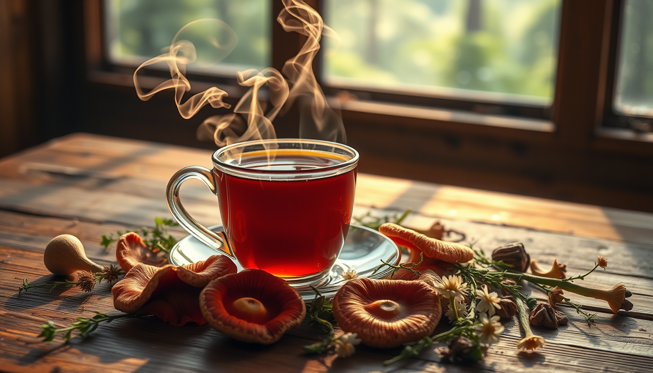 Unlock the Power of Reishi Mushroom Tea: A Wellness Journey