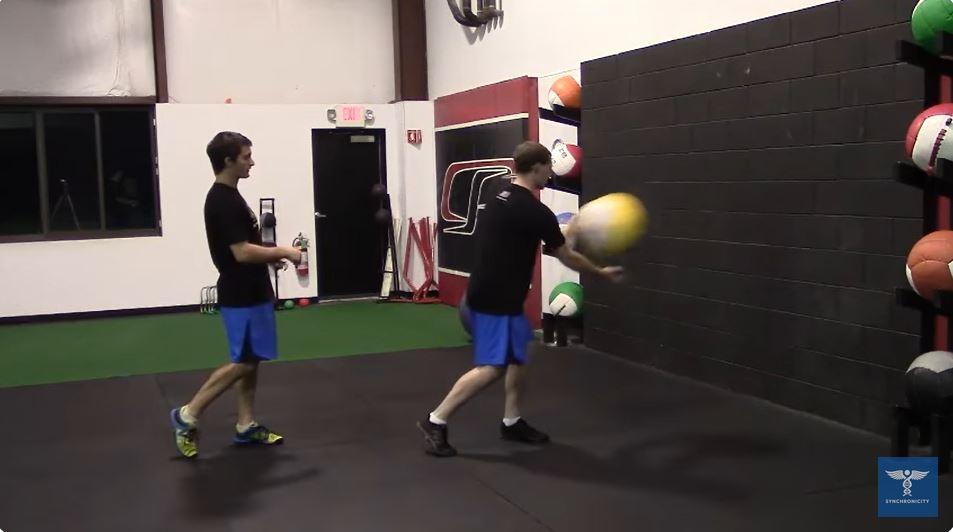 Medicine Ball Scoop Toss