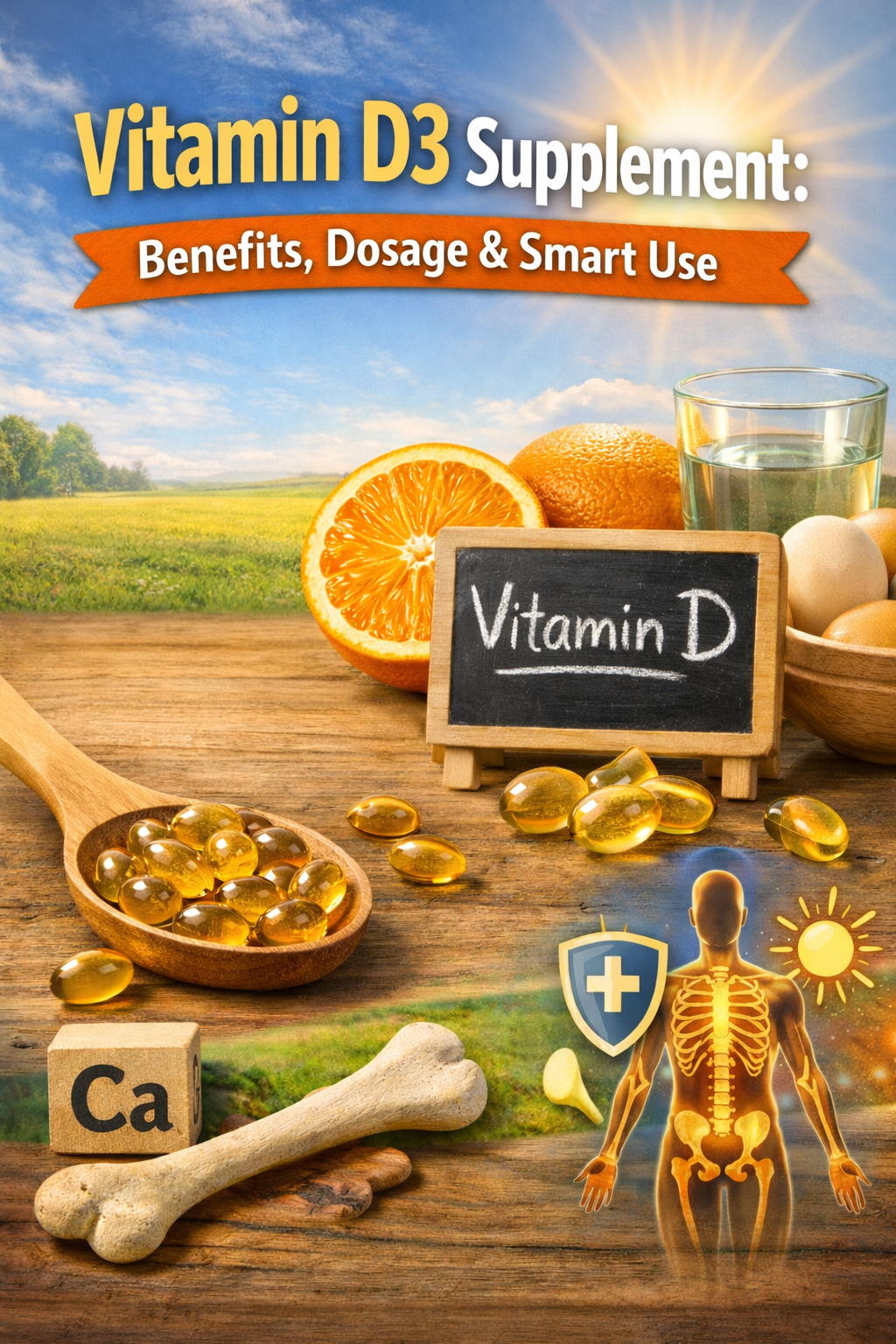 Vitamin D3 Supplement: Benefits, Dosage & Smart Use